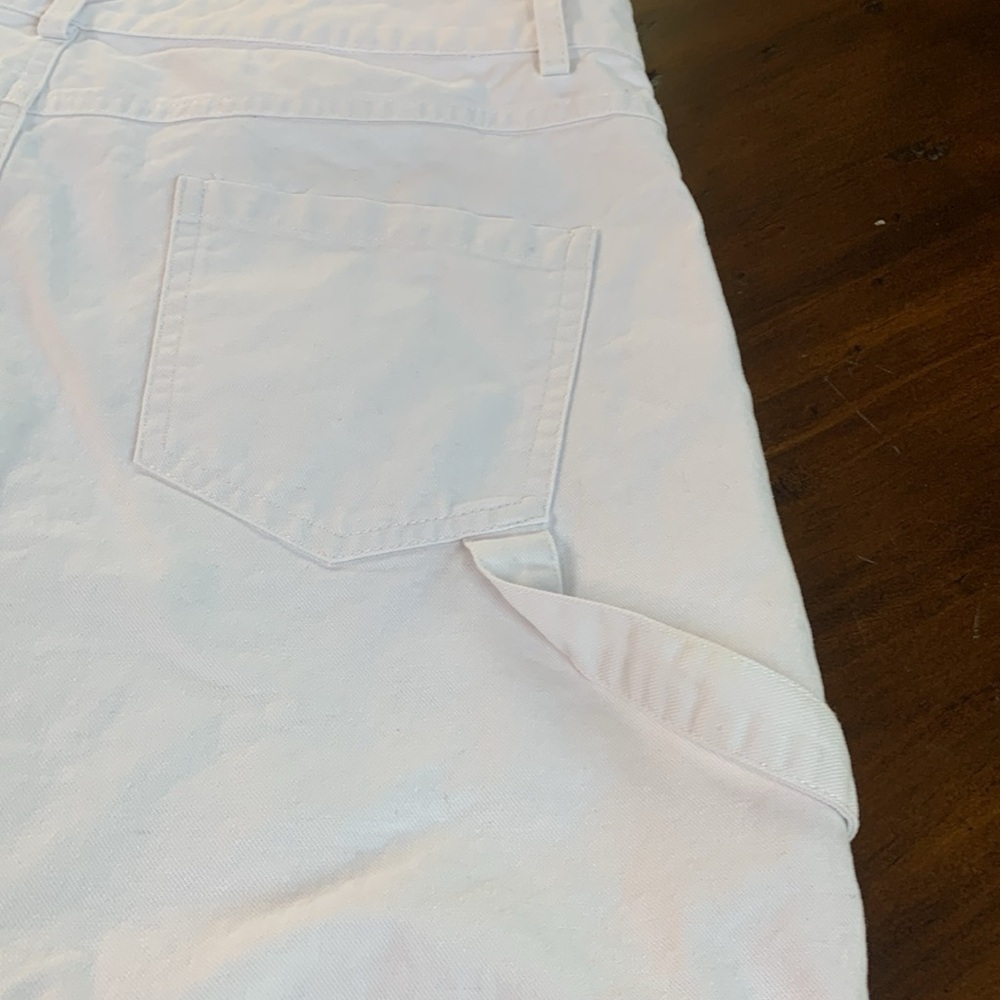 Lioness white denim painter’s pants jeans, size Medium - Picture 7 of 10